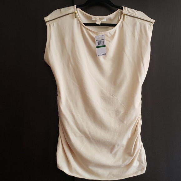 Michael Kors sleevelesss zipper top - Picture 3 of 9